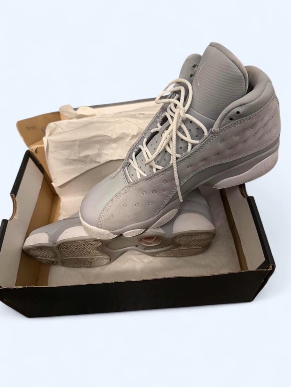 Jordan Women's Gray High-Top Athletic Sneakers